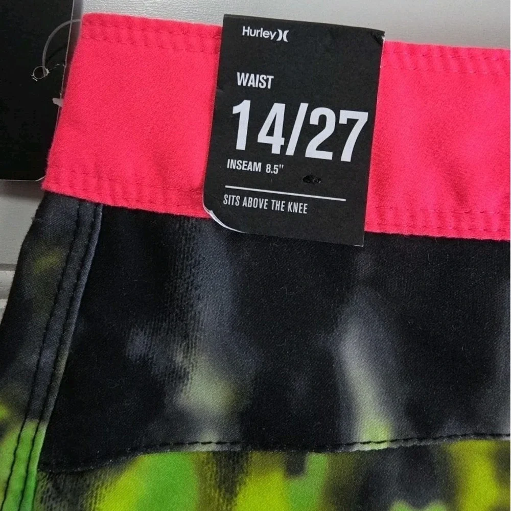 HURLEY BOYS‎ SWIM TRUNKS SIZE 14/27 8.5
